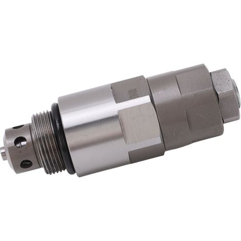 Professionelles Zusatzüberlaufventil aus Stahl für KOBELCO-Bagger, robustes hydraulisches Auslassventil, kompatibles Ersatzteil. (1/5)