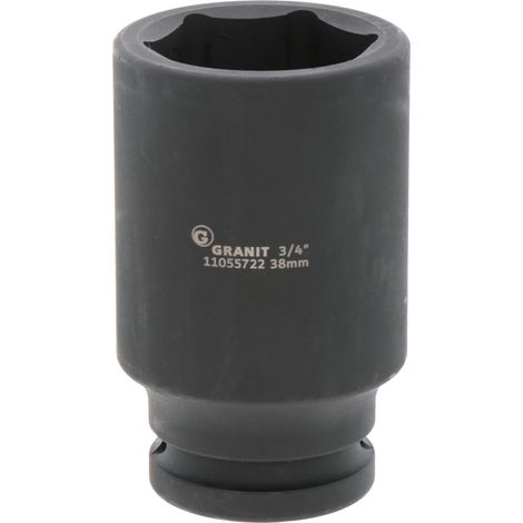 Douille à impact longue 3/4 pouce 38 mm DIN 3129 (1/3)