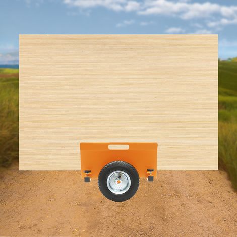 Verstellbarer Trockenbau-Wagen 8"-Rädern, Plattenwagen für Trockenbau-Platten (1/5)