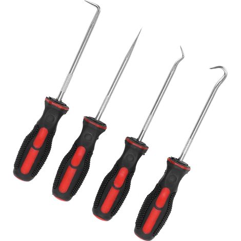 4 Pièces Tournevis à Lèvre pour Joints en Acier Carbone 45, Manche Anti-Dérapant pour Réparation Automobile (1/5)