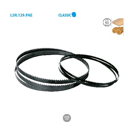 LAME SCIE RUBAN ACIER C75 DIM. 50X0,8 DC16 - 12950816 - LEMAN