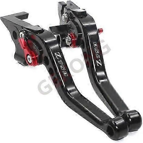 Pour Kawasaki Z750 Z 750 2004 2005 2006 F14 K750 Leviers de frein et d'embrayage pour moto, poignées de guidon, kits d'entretien de freins pour véhicules motorisés (B-Noir) (1/5)