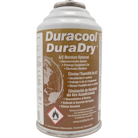 DURACOOL DuraDry – Éliminateur d'humidité pour climatiseur mobile – 113g – Compatible R-12, R-134a, Duracool 12a/22a/502a