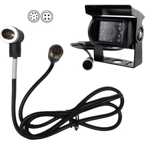Cámara con adaptador isobus para Kubota Kverneland 8-PIN/4-PIN