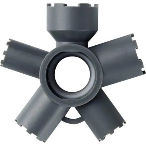 Clé de service universelle pour aérateurs intégrés – Forme de tête spécifique – Compatible avec limiteurs de débit et mousseurs – Neoperl