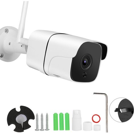 Caméra WiFi sans fil extérieure 720P étanche, détection de mouvement, sécurité sans fil (AU) (1/5)