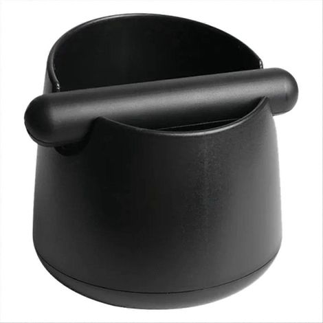 Kaffeesatzbehälter mit integriertem Abfalleimer, Espresso-Abfallschale, schwarzer Behälter für Filter und Kaffeesatz (1/5)