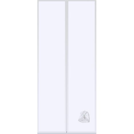Joint de Porte pour Climatiseurs Mobiles, avec Fermeture éclair,avec Rallonge de Tuyau Cousue,Facile à Installer,Fonctionne avec Les Unités de Climatisation Mobiles (120 240cm) (1/5)
