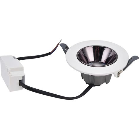Downlight LED 220V, 3,5 Pouces 7W, Plafonnier Intégré en Aluminium Moulé sous Pression pour la Décoration de la Chambre à Coucher (1/5)