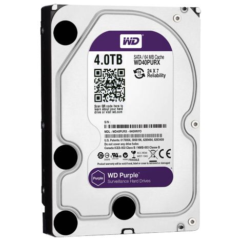 DISCO DURO 3,5in 4Tb PURPLE CCTV