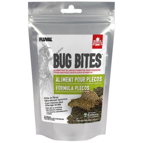 Comida a base de insectos para peces de fondo Fluval Bug Bites