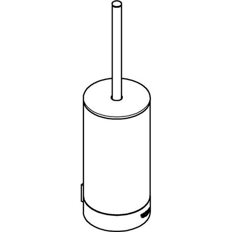 Grohe Selection - Toilettenbürstengarnitur, Glas / Hard Graphite gebürstet 41076AL0 (1/5)