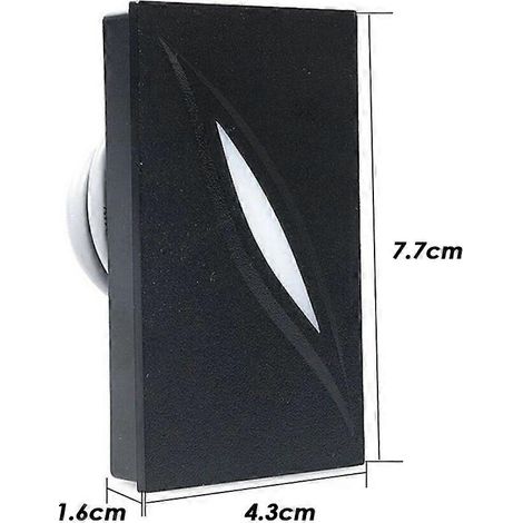 Lecteur de cartes de contrôle d'accès étanche Wiegand 26 bits et 34 bits, indicateurs LED, compatible RFID et NFC, lecteur KR300/KR101M 13,56 MHz (1/5)