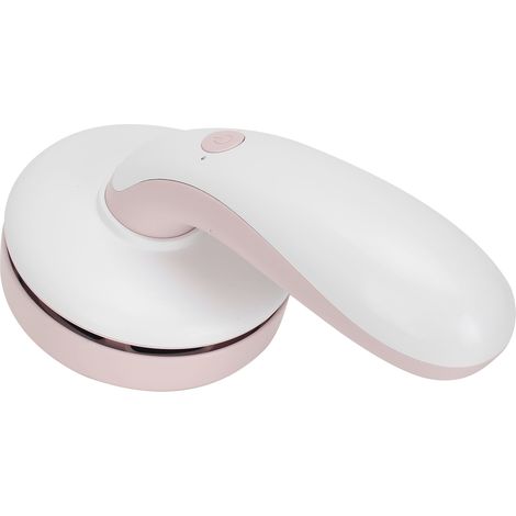 Nettoyeur de Bureau Rechargeable Mini C500 - Aspirateur à Poussière et Cheveux Rose (1/5)