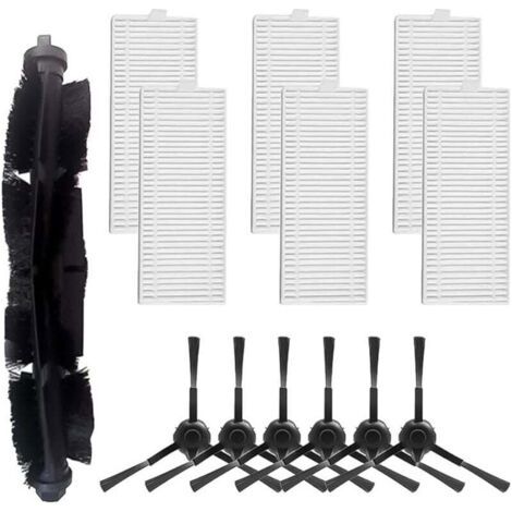 Lot de 13 brosses latérales principales pour aspirateur robot pour Tapo RV10 RV30, 1 brosse à rouleau principale, 6 filtres, 6 bro (1/4)