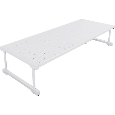 Étagère de rangement extensible pour placard, installation facile, haute capacité de charge, gain de place, étagère d'armoire pour cuisine, salle de bain, garde-manger, longueur 87-108 cm / 34,3-42,5 (1/5)