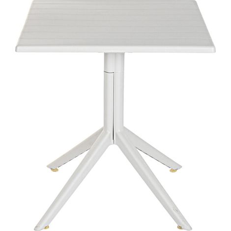 Mesa Metal Pp 70X70X75 Reciclado Gris (1/5)