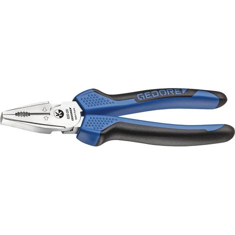 Pince universelle renforcée pour couper/tenir/tordre, Poignée 2 composants, Longueur 200 mm, 8250-200 JC (1/3)