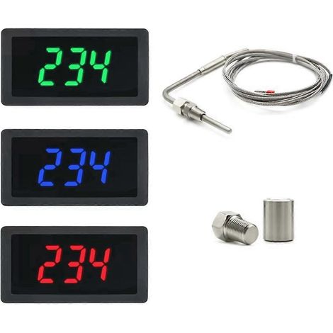 LED-Messgerät mit EGT-Sensor, Temperatursensor-Lötset-E-