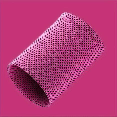 Serviette de poignet pour sports sensibles au froid en extérieur, serviette de sueur pour course et alpinisme, absorbante et respirante pour fitness et basket-ball, rouge rose, 2 pièces (1/5)