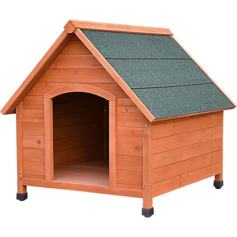 Niche pour Chien - 85x102x88cm - Pieds antidérapants synthétiques réglables