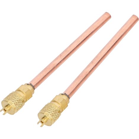 Valve De Remplissage De Réfrigérant - Valve De Contrôle À Aiguille - Pour Climatisation Et Réfrigérateur - Lot De 2 (1/5)