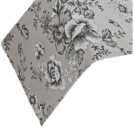 Nappe à motifs floraux, en tissu antitache lavable et facile d'entretien, idéale pour la décoration de cuisine et adaptée à différents types de tables. Multicolore. (1/5)