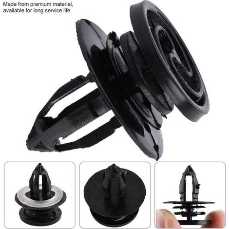 Kit de rivets de fixation pour porte intérieure de voiture en plastique, clips et garnitures pour A4 2002-2008 8E0868243(50) (1/4)