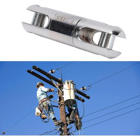 Connecteur rotatif de tirage de câbles 3 tonnes pour outils d'insertion et d'extraction à rupture contrôlée pour la construction électrique (1/3)