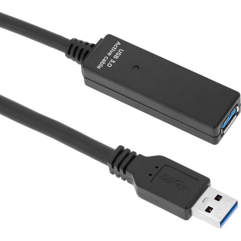 BeMatik - Câble d'extension USB 3.0 extension AM à AH alimenté 10m (1/5)