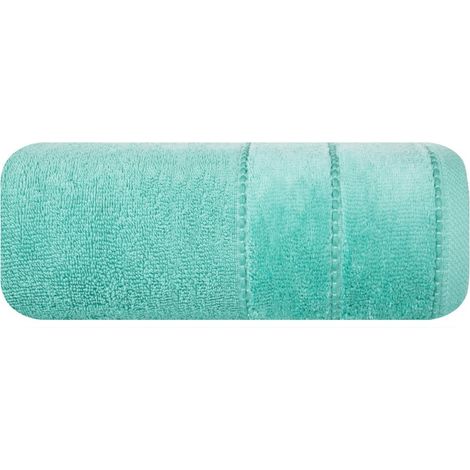 Mari Handtuch 70x140 mintfarben mit Samtrand 500g/m2