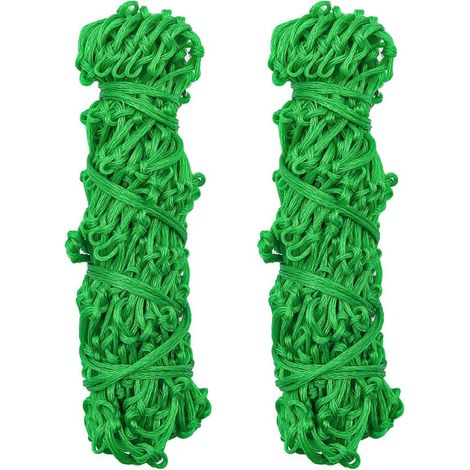 2pcs Filets à Foin d'alimentation 40" de Longueur avec Trous de 2" Fournitures pour Chevaux Sacs à Foin pour Chevaux (1/5)