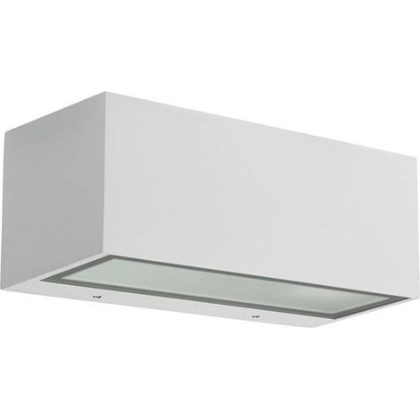 LedsC4 Applique Ip66 Nemesis Aluminium 90220Mm E27 15W Blanc