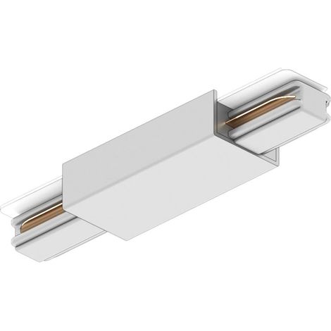 Accessorio top light mono ac bi alimentazione centrale bianco binario