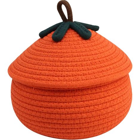 Panier Halloween Bac organisateur décoratif et multifonction Panier de rangement en coton tressé Pour Livres, , Poupées, Vêtements, Chambre, Salon, Buanderie (1/5)