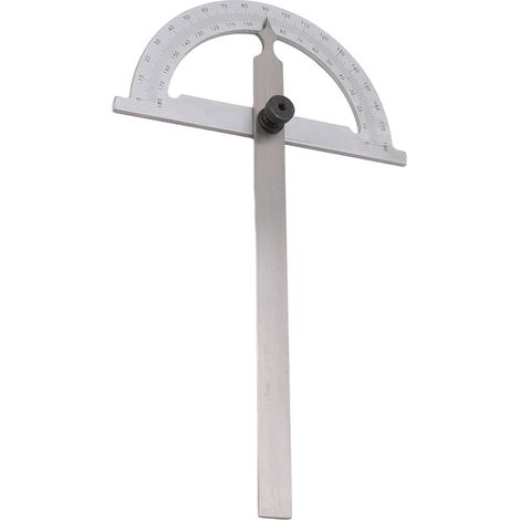 Winkelmesser 120 x 150 mm, hochpräzise Skala, drehbar, flexible Befestigung, universeller Winkelmesser (1/5)