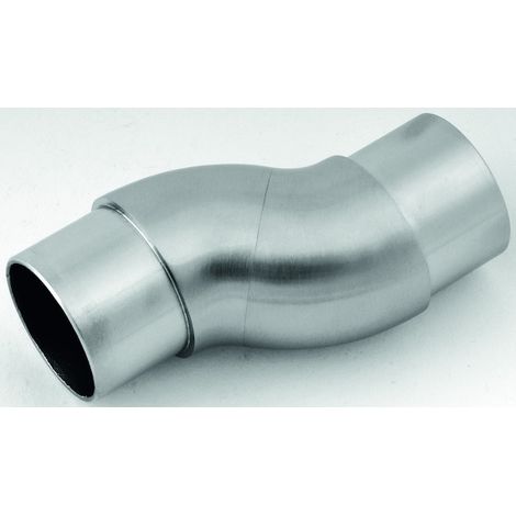 Coude de liaison flexible pour tube de main courante inox 304 - CROSO