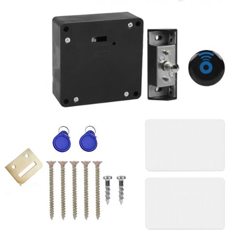 Smart cabinet lock, invisible lock, IC card sensor, cabinet drawer for factories, libraries (1/5)