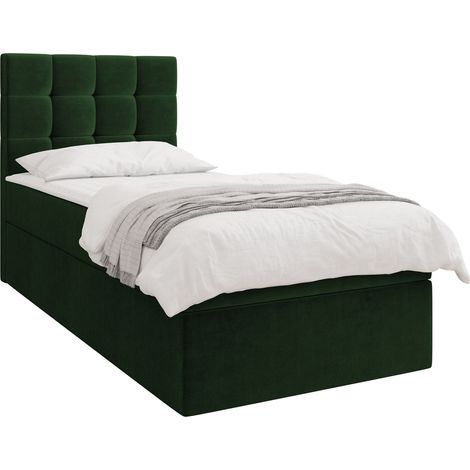 Cama continental Comfivo Osculum II, Polo 889, Continental, Individuales, 90x200, Tapiz, Somieres, 92x206x112cm (1/5)