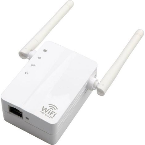 WiFi Répéteur 300Mb,Amplificateur WiFi Extenseur sans Fil Amplificateur Mini Point d'accès AP WLAN avec Antennes Intégrées 3dbi Compatible avec Tous Les 2.4 GHz routeurs Wi-FI Courants Lefou (1/5)