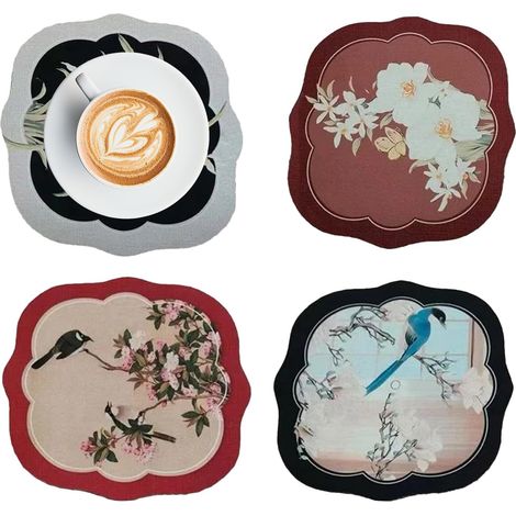 de dessous de verre Dessous de table vintage Aspect rustique (1/5)
