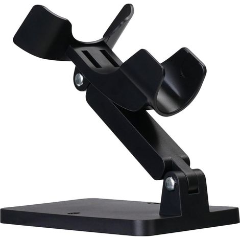 Support et Lecteur Portable en Abs de Codes-Barres pour Noir Base Stable Angle Réglable, pour Supermarchés et Boutiques (1/5)