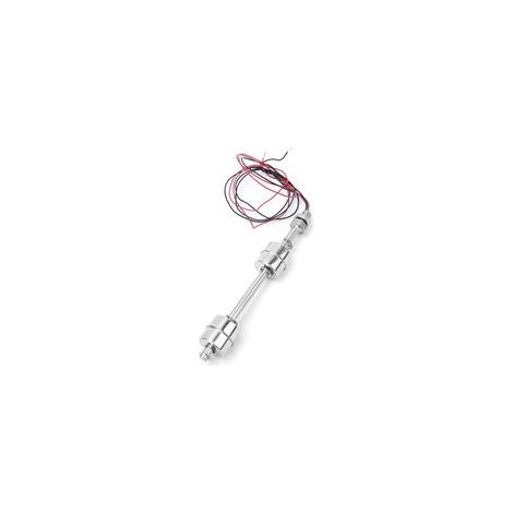 – Interruptor de flotador de doble bola de acero inoxidable de 150 mm – Sensor de nivel de agua – Interruptor de láminas de alta sensibilidad – Para tanques y piscinas (1/5)