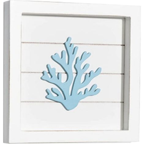 Décoration Murale 3D - Thème Océan - Formes en Bois de Poisson-Scorpion Corail Étoile de Mer Dollar de Sable - 14,5 x 14,5 cm - 1 Pièce (1/3)