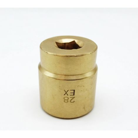 Bussola antiscintilla, bronzo di alluminio, 19 mm, attacco quadro 1/2 pollice (1/5)