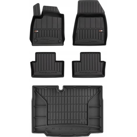 Juego de alfombrillas de goma 3D Renault Clio E-Tech 5 HB desde 2019-