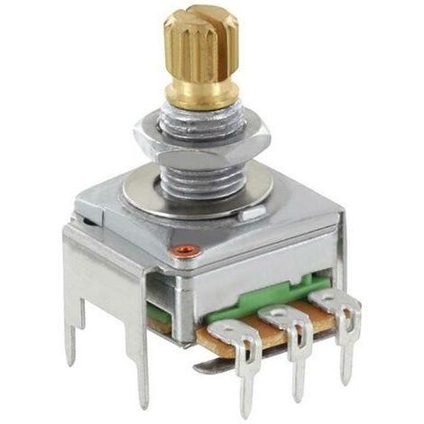 Alpha RD1601F40B415KB500KM RD1601F40B415KB500KM Potentiomètre rotatif mono 0.2 W 500 kΩ 1 pc(s) (1/3)