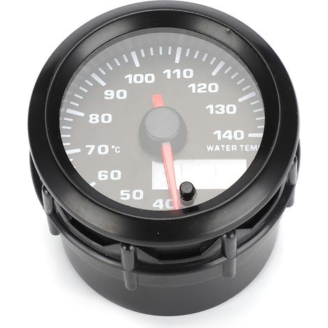 Thermomètre électronique de voiture 52 mm (2 pouces) avec capteur et LED 7 couleurs universelles (1/5)