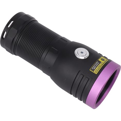 Lampe torche UV rechargeable 80 W à lumière noire 365 nm pour le durcissement de résines fluorescentes minérales à base d'urine d'animaux (1/5)