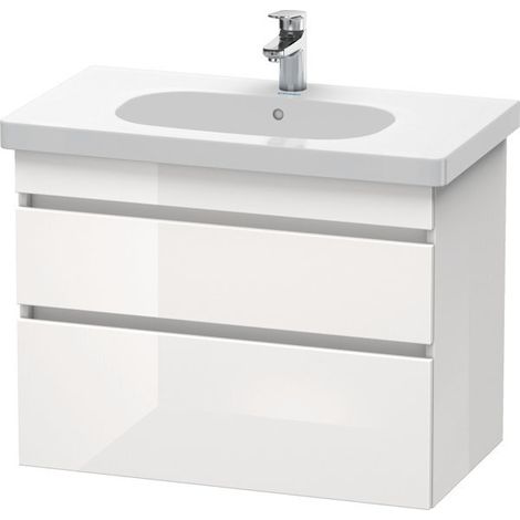 Duravit DuraStyle Meuble sous-lavabo suspendu 6484, 2 tiroirs,